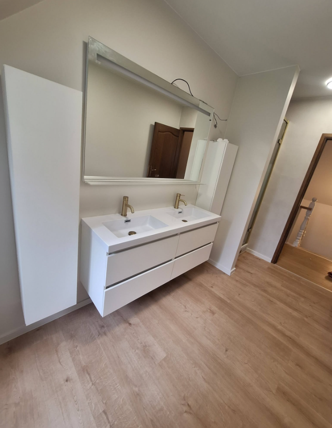 Salle de bain double vasque
